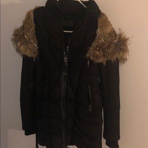 Rudsack With Fur hood, winter down coat